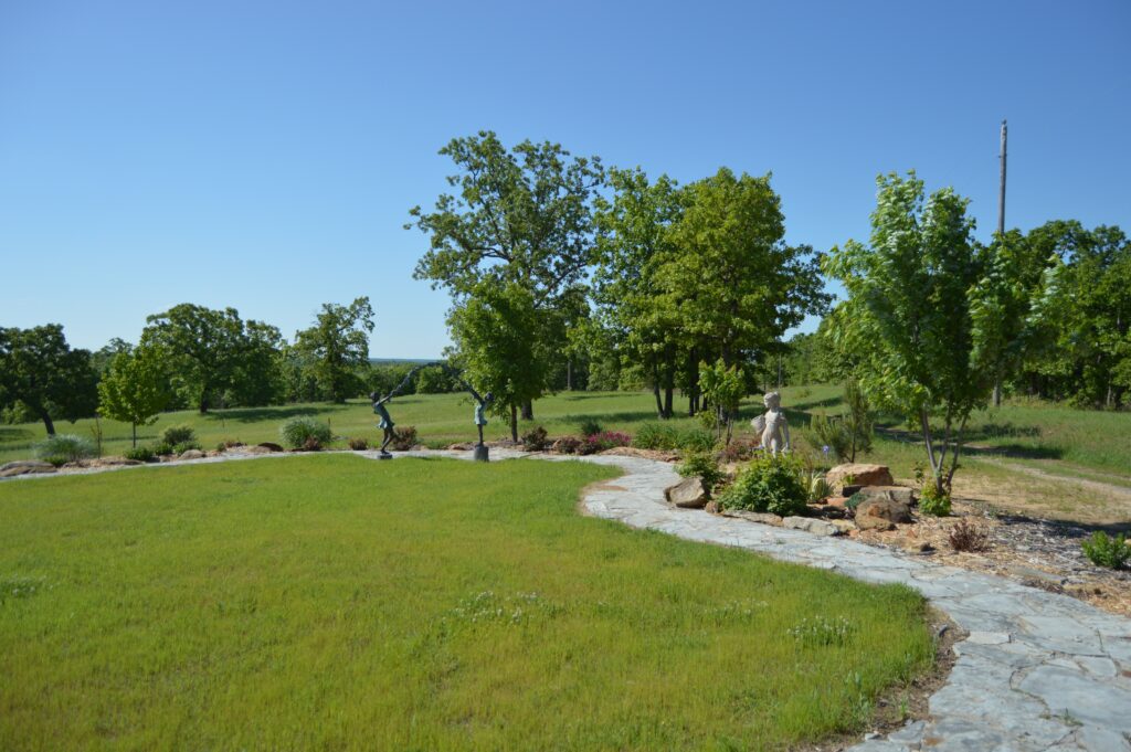 Take a walk down the path at Bella Rosa Venue in Sapulpa OK